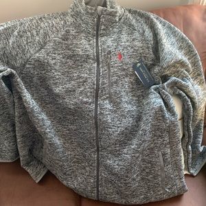 New u.s polo long sleeve sweater  3xl big & tall